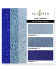 Altenew - Glitter Cardstock Set - Blue Crystals-ScrapbookPal