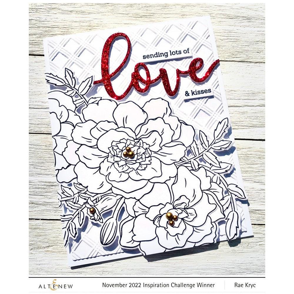 Altenew - Glitter Cardstock Set - Brilliant Red-ScrapbookPal