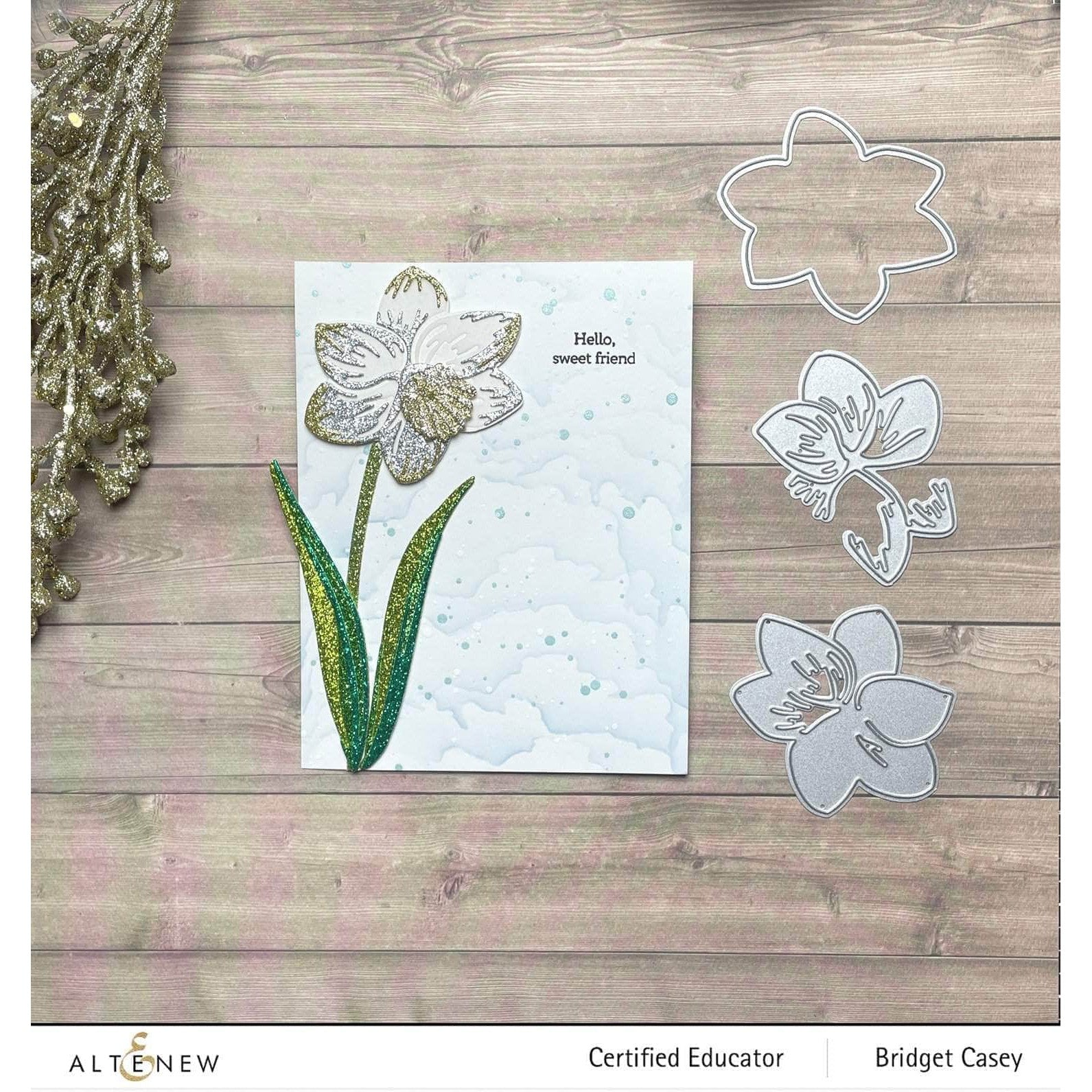 Altenew - Glitter Cardstock Set - Gilded-ScrapbookPal