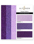 Altenew - Glitter Cardstock Set - Purple Galore-ScrapbookPal