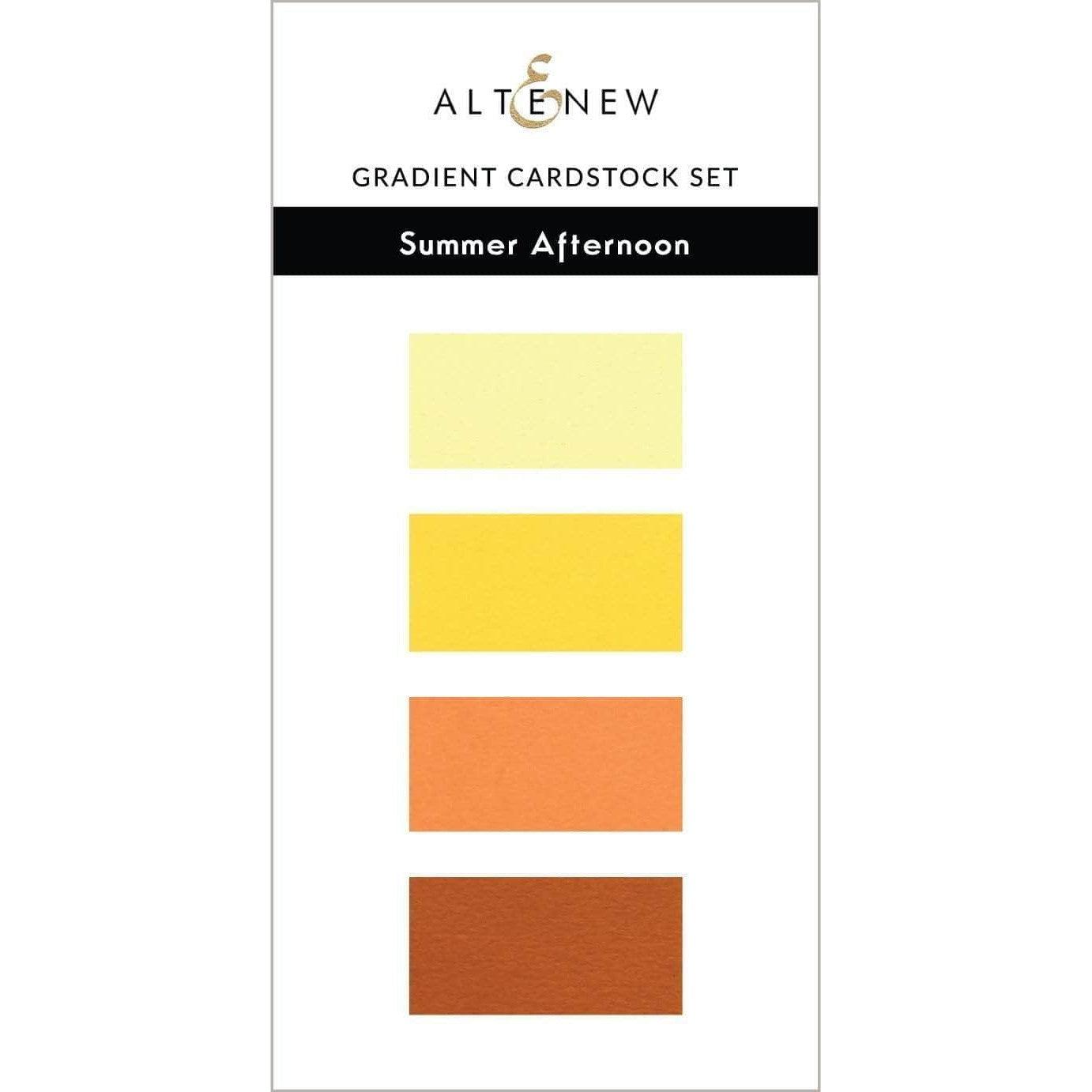 Altenew - Gradient Cardstock Set - Summer Afternoon-ScrapbookPal