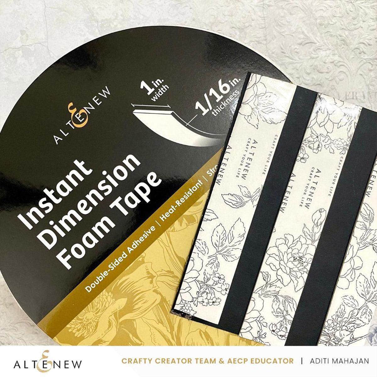 Altenew - Instant Dimension Foam Tape - 1/16" x 1" x 15m-ScrapbookPal
