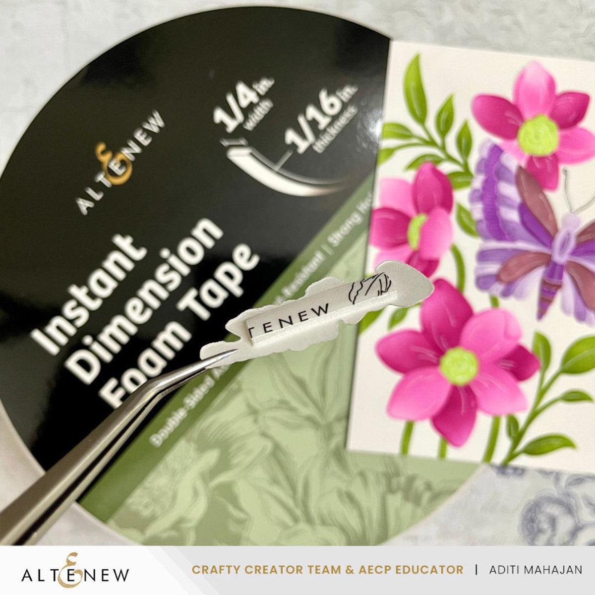 Altenew - Instant Dimension Foam Tape - 1/16" x 1/4" x 15m-ScrapbookPal