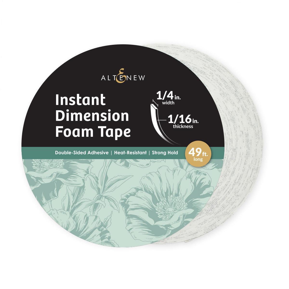Altenew - Instant Dimension Foam Tape - 1/16" x 1/4" x 15m-ScrapbookPal