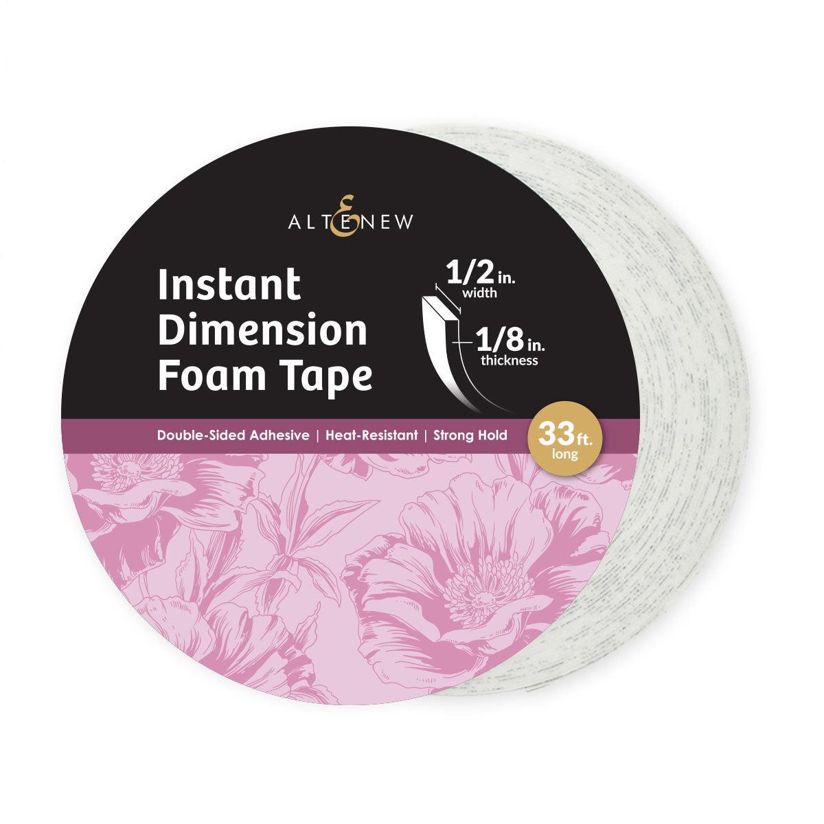 Altenew - Instant Dimension Foam Tape - 1/8" x 1/2" x 10m-ScrapbookPal