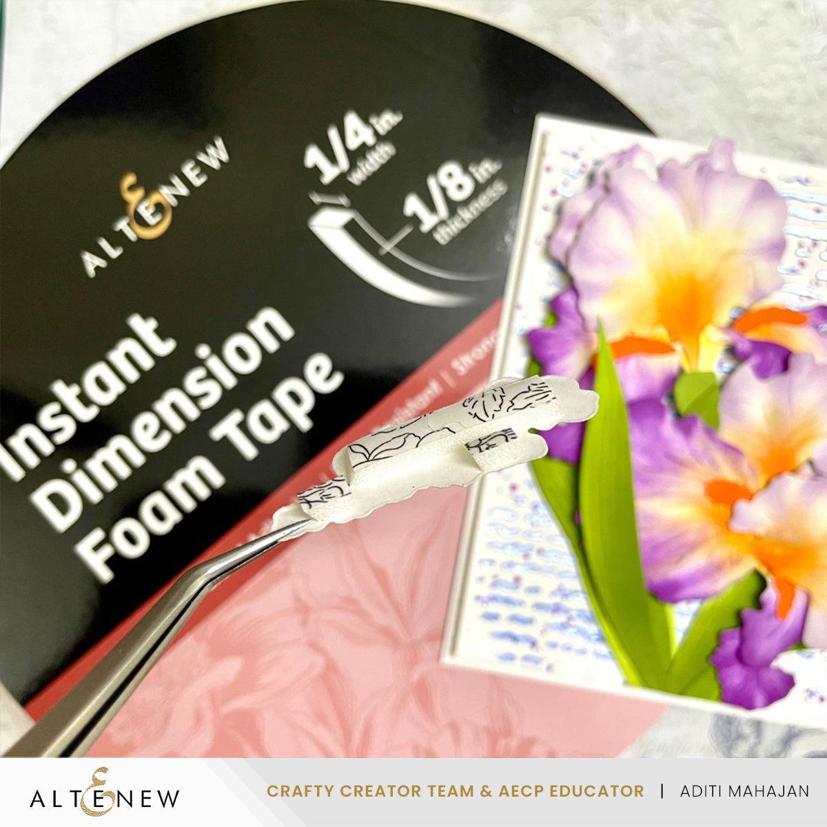 Altenew - Instant Dimension Foam Tape - 1/8" x 1/4" x 10m-ScrapbookPal