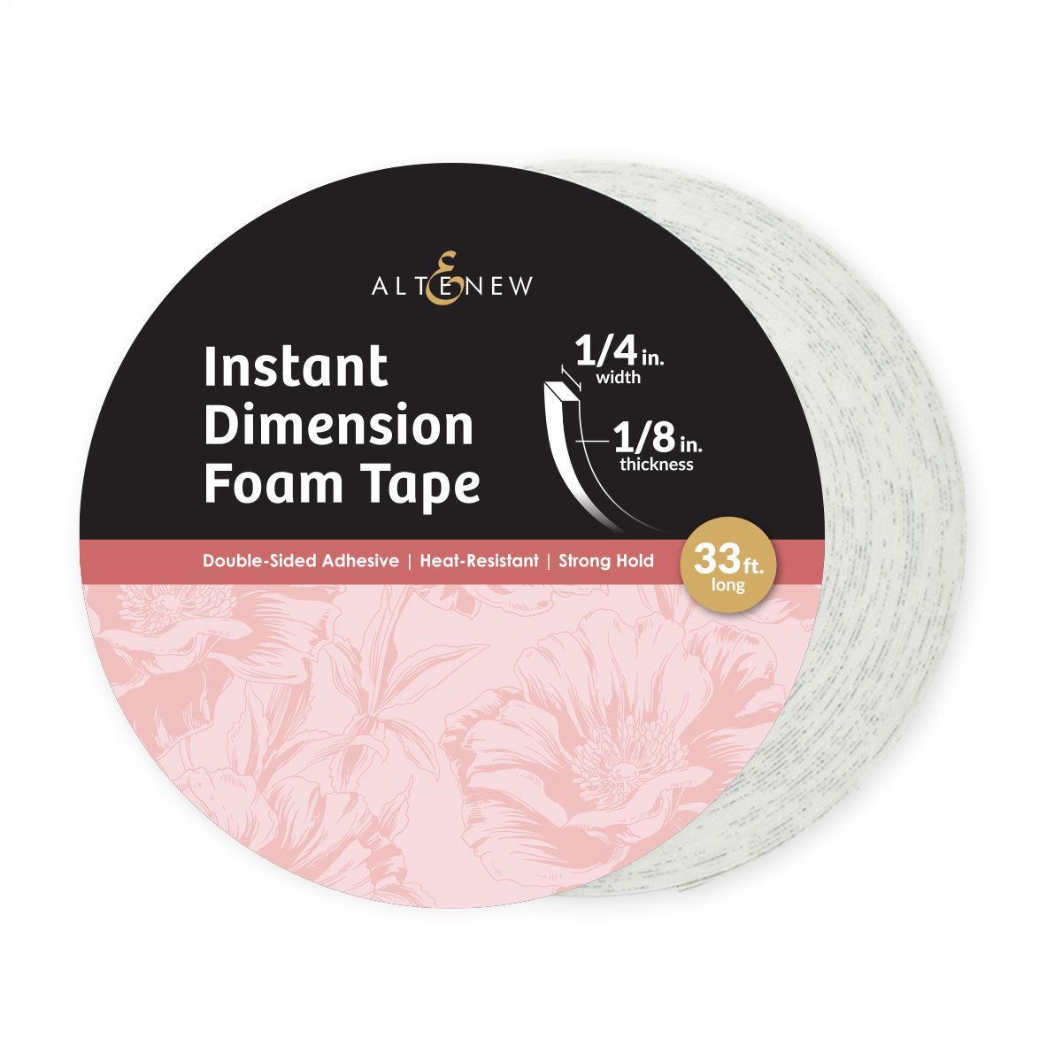 Altenew - Instant Dimension Foam Tape - 1/8" x 1/4" x 10m-ScrapbookPal