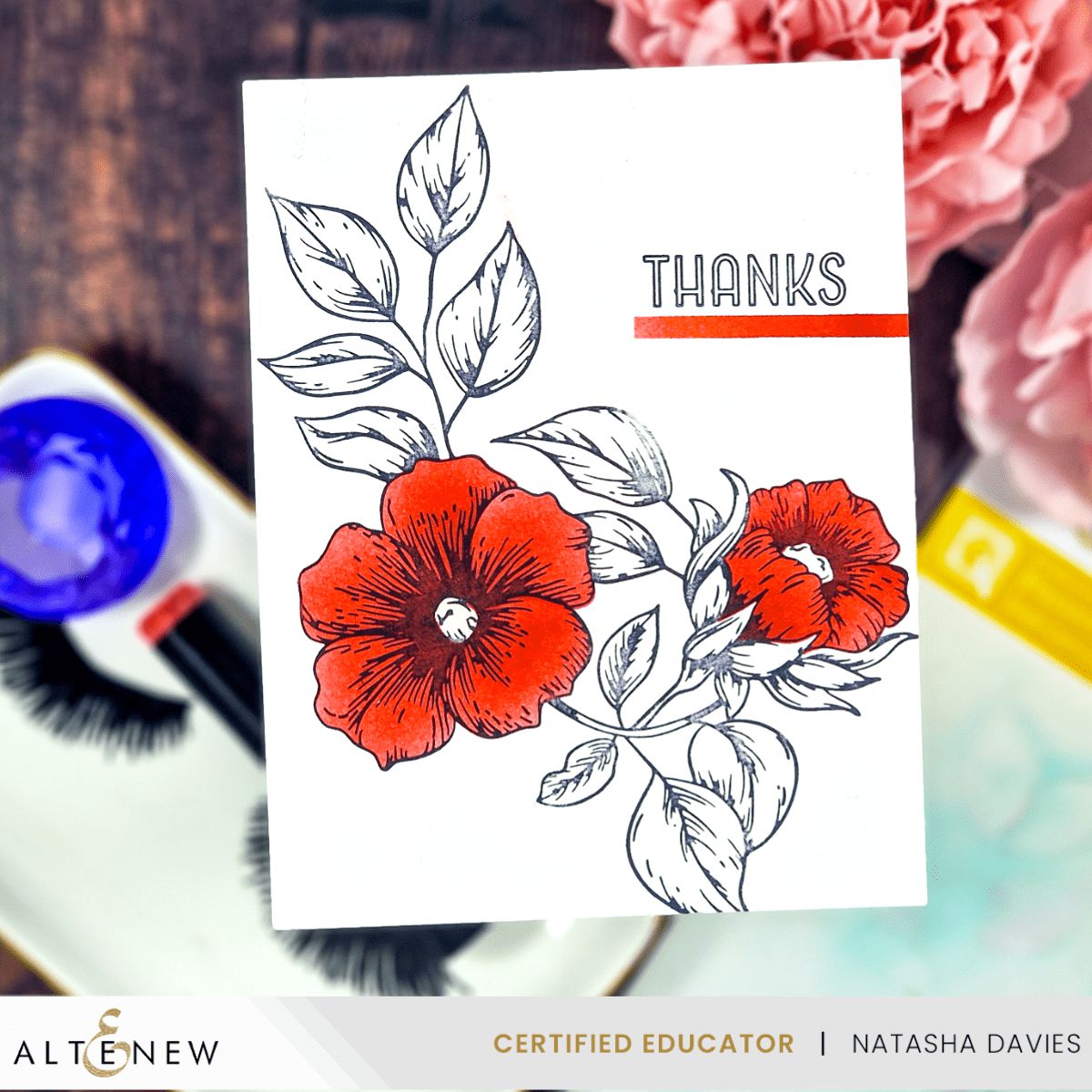 Altenew - Press Plates - Blossoming Bouquet-ScrapbookPal