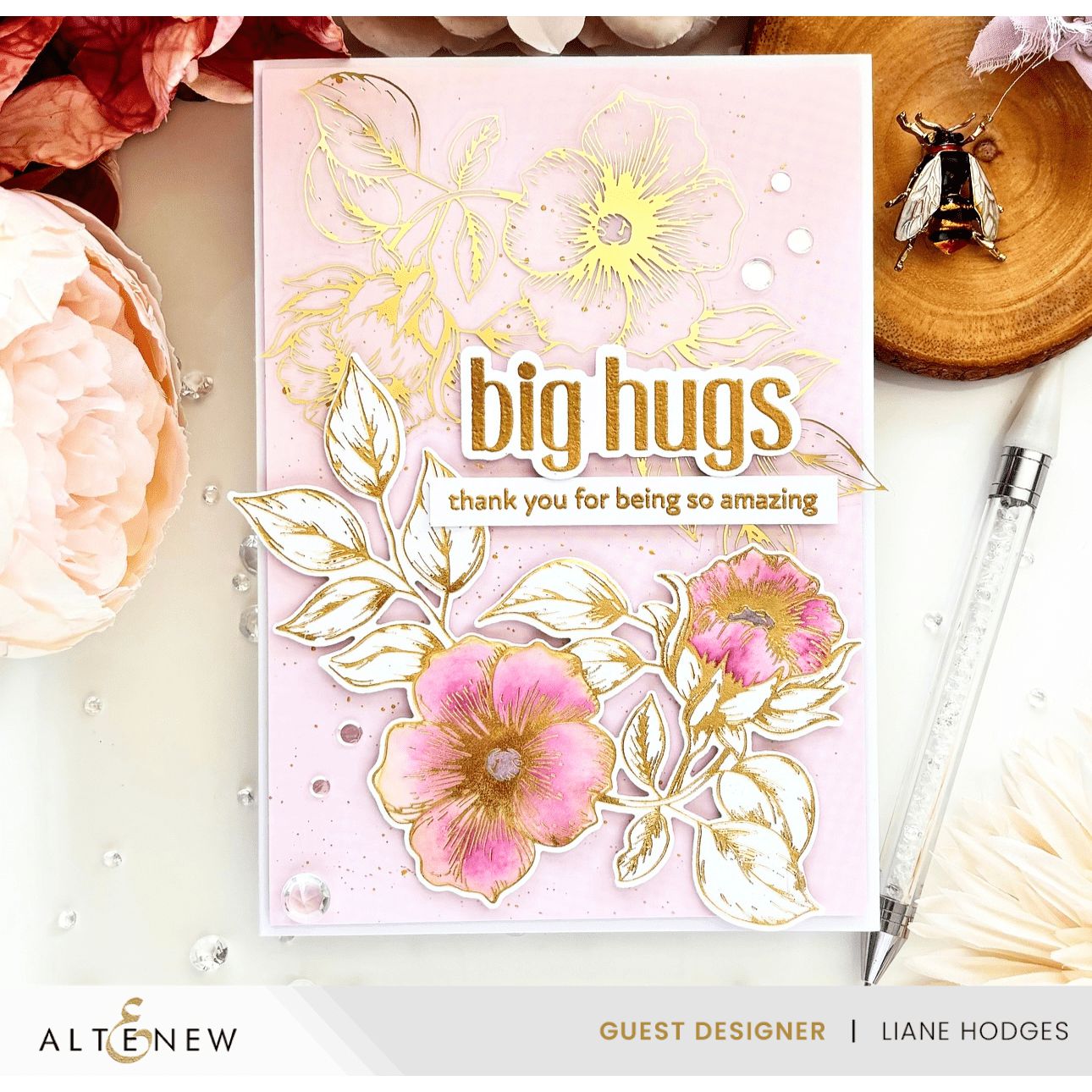 Altenew - Press Plates - Blossoming Bouquet-ScrapbookPal