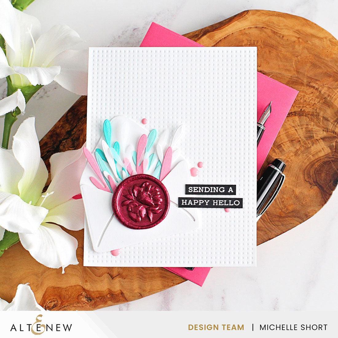 Altenew - Press Plates - Essential Textures: Delightfully Dotty-ScrapbookPal