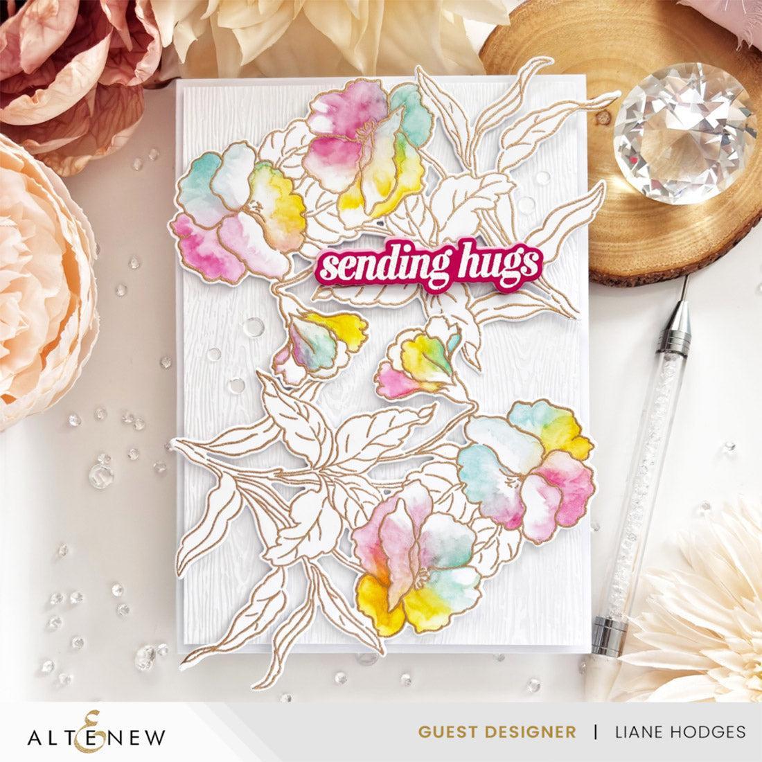 Altenew - Press Plates - Essential Textures: Fine Woodgrain-ScrapbookPal