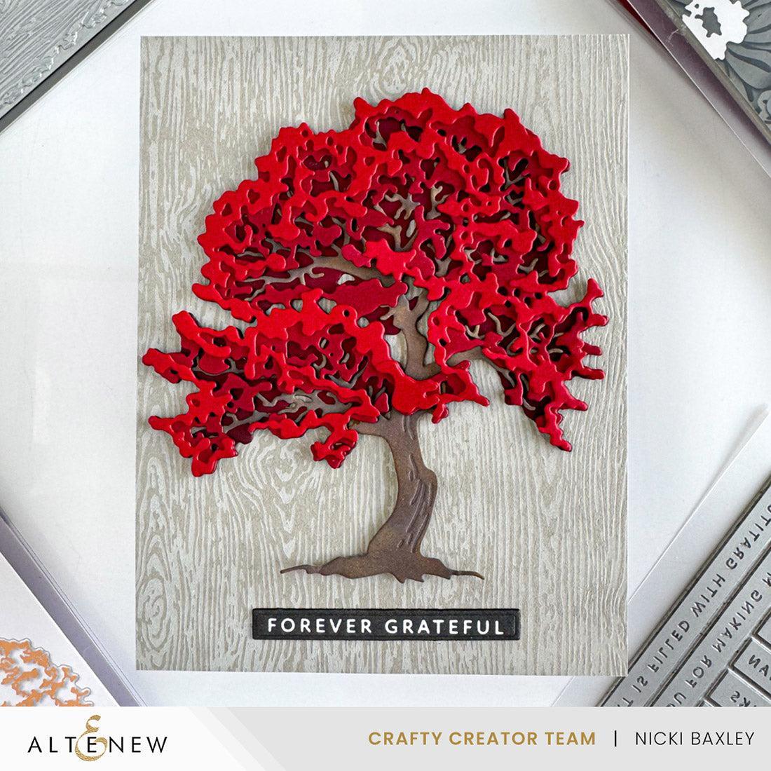 Altenew - Press Plates - Essential Textures: Fine Woodgrain-ScrapbookPal