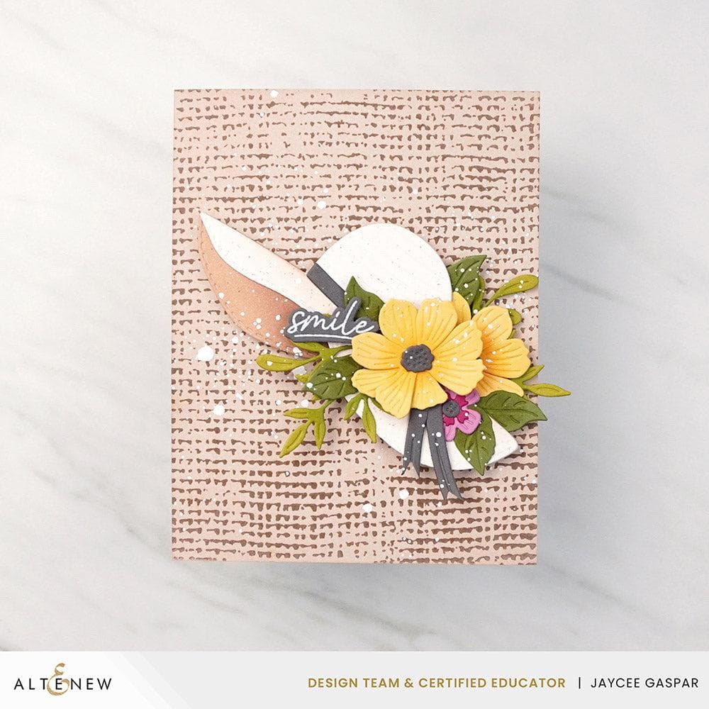 Altenew - Press Plates - Essential Textures: Rustic Burlap-ScrapbookPal