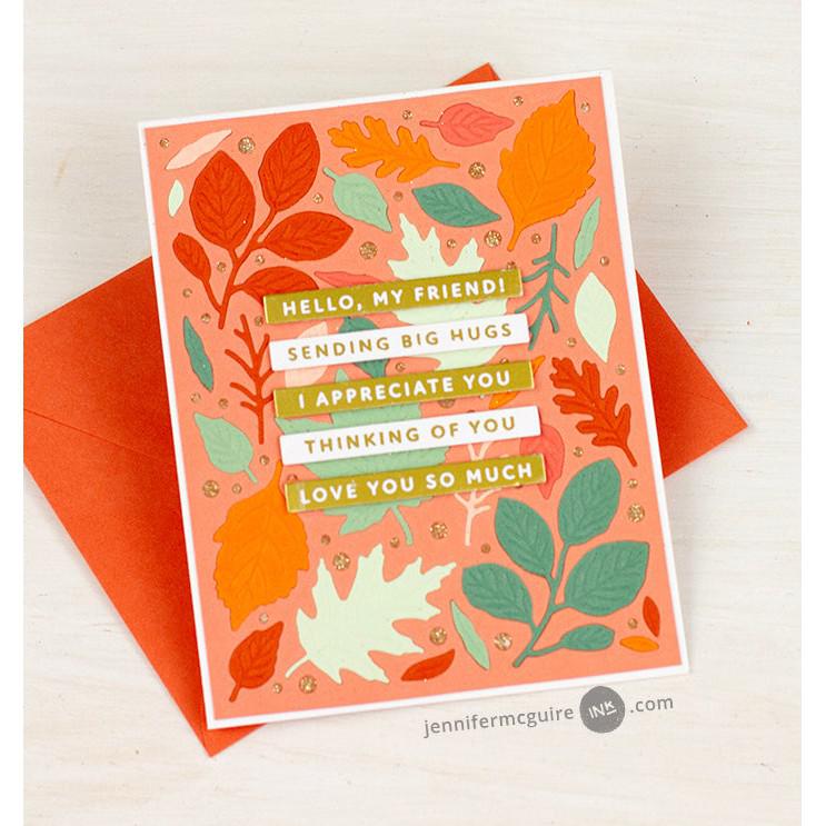 Altenew - Press Plates - One-Go: Solid Sentiment Strips-ScrapbookPal