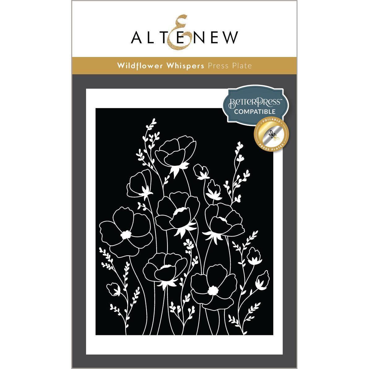 Altenew - Press Plates - Wildflower Whispers-ScrapbookPal