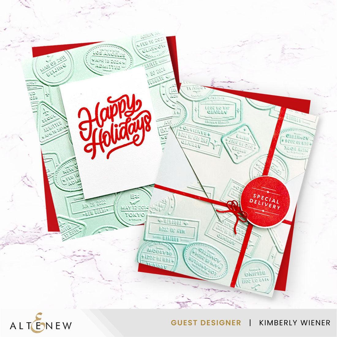Altenew - Press Plates - Wrapped With Love-ScrapbookPal