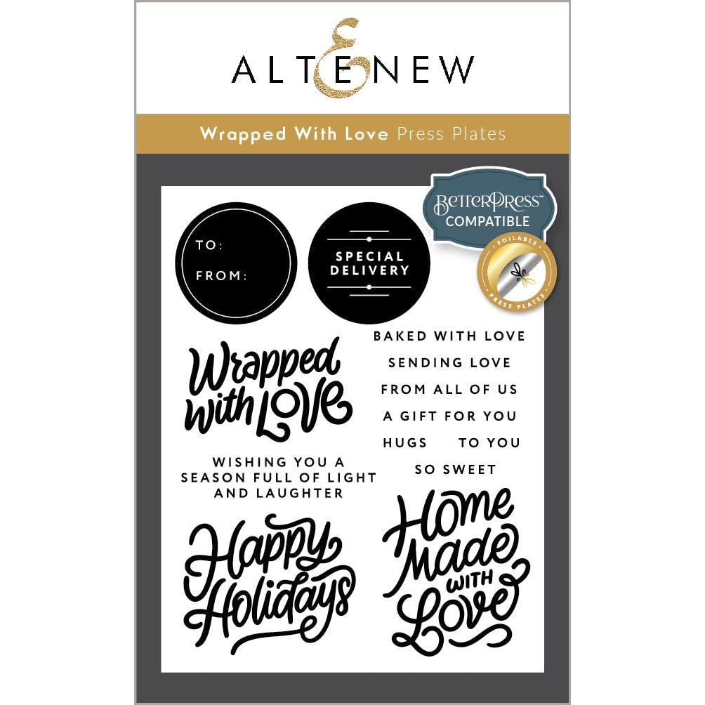 Altenew - Press Plates - Wrapped With Love-ScrapbookPal