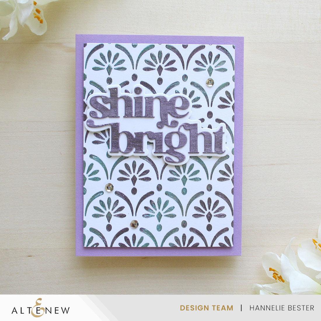 Altenew - Shimmer Relief Paste - Amethyst-ScrapbookPal