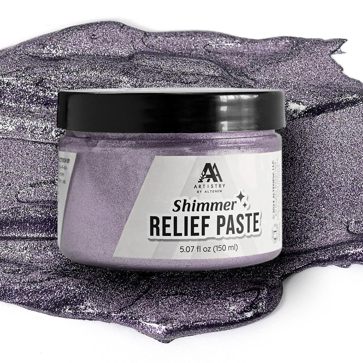 Altenew - Shimmer Relief Paste - Amethyst-ScrapbookPal