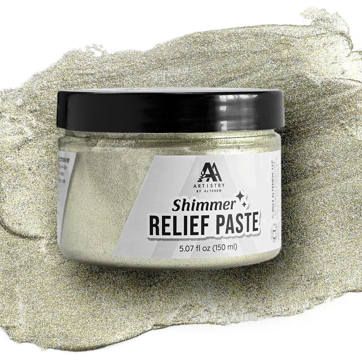 Altenew - Shimmer Relief Paste - Brushed Pyrite-ScrapbookPal