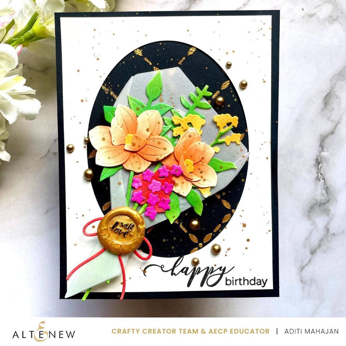 Altenew - Shimmer Relief Paste - Mayan Gold-ScrapbookPal