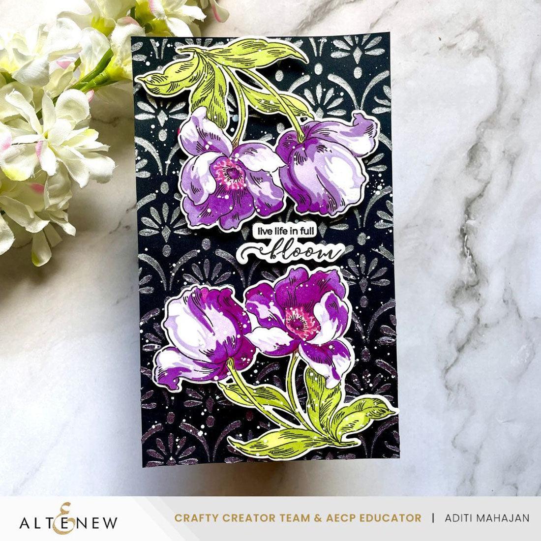 Altenew - Shimmer Relief Paste - Silver-ScrapbookPal
