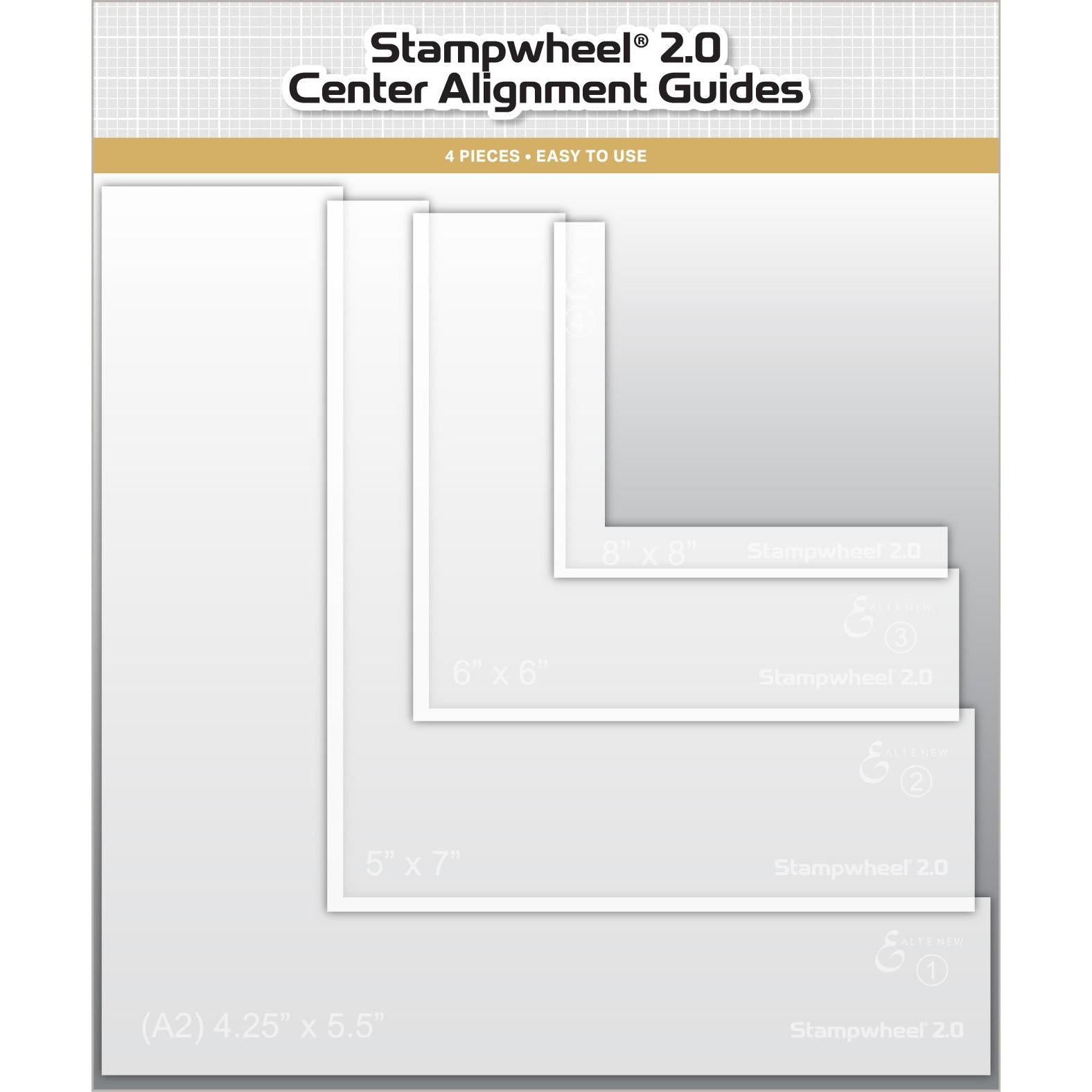 Altenew - Stampwheel 2.0 - Center Alignment Guides-ScrapbookPal