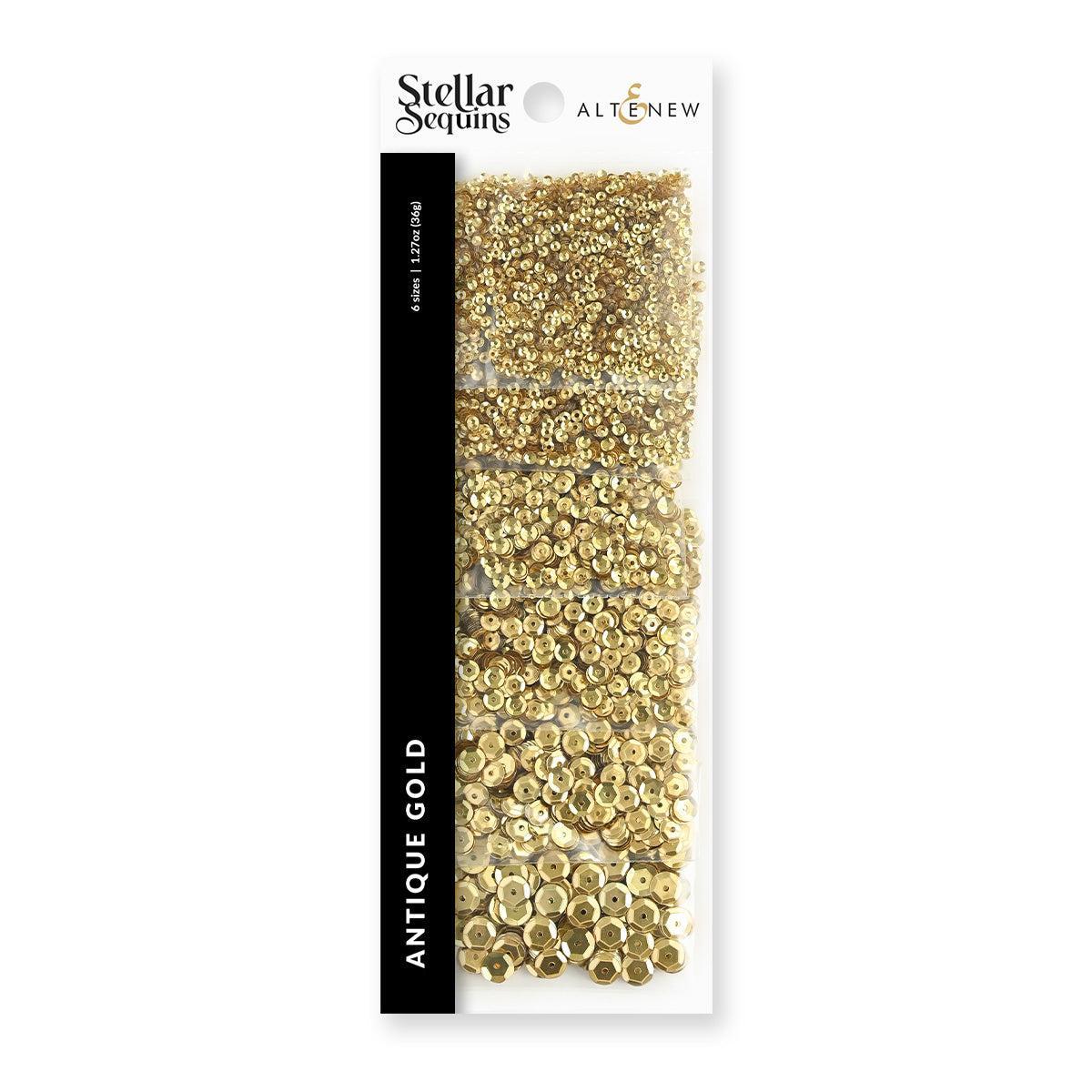 Altenew - Stellar Sequins - Antique Gold-ScrapbookPal