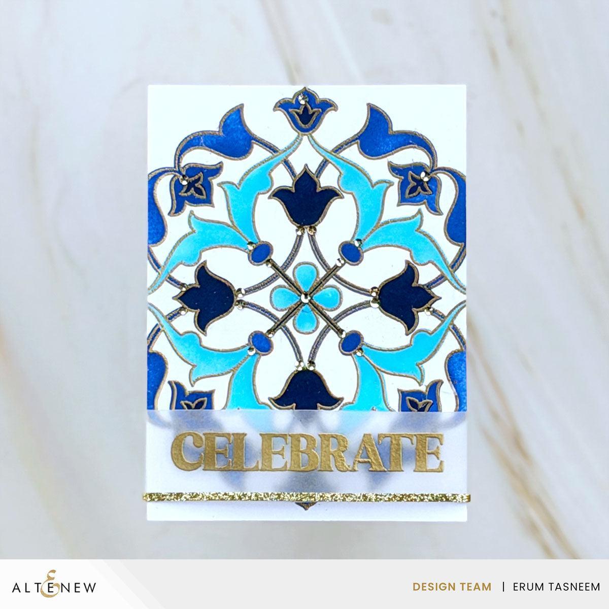 Altenew - Dies - Arabesque Medallion-ScrapbookPal
