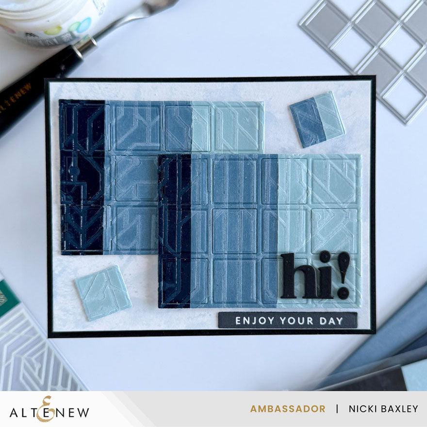Altenew - Stencils - Circuit Board-ScrapbookPal