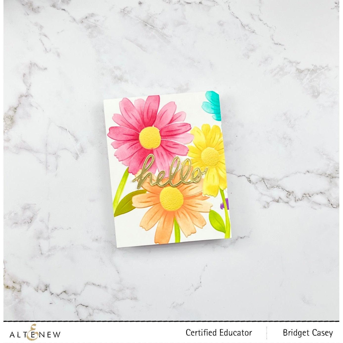 Altenew - Stencils - Daisies-ScrapbookPal