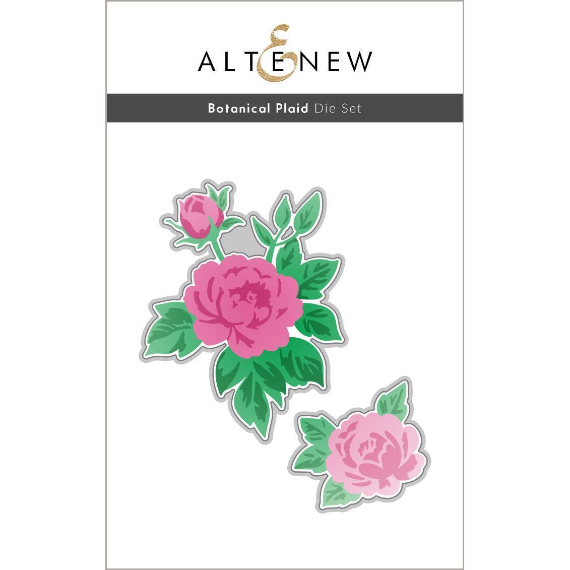 Altenew - Stencils &amp; Dies - Botanical Plaid-ScrapbookPal