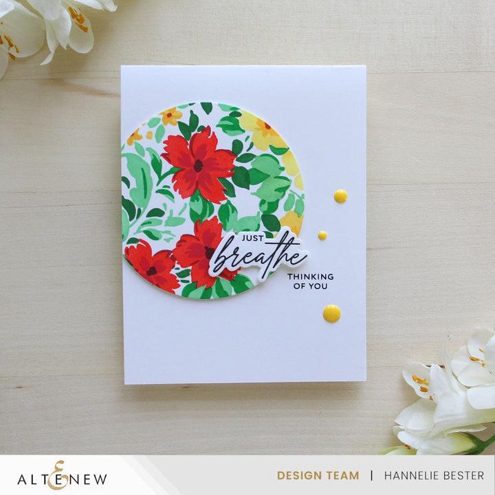 Altenew - Stencils - Ditsy Flowers Wallpaper-ScrapbookPal