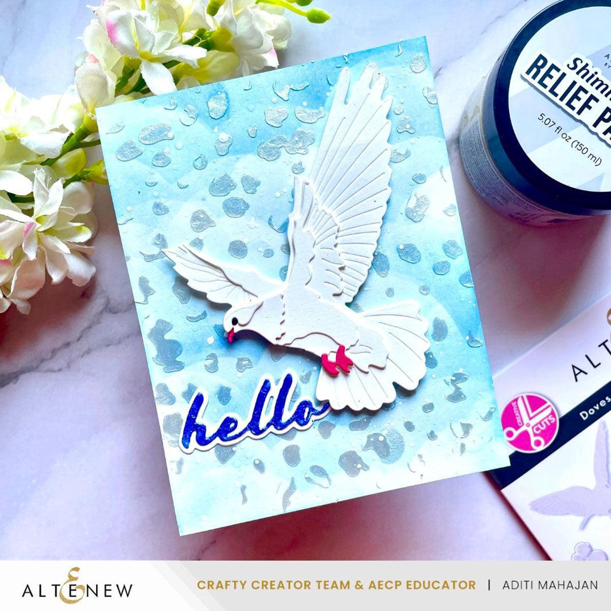 Altenew - Stencils - Dotted Pattern Background-ScrapbookPal