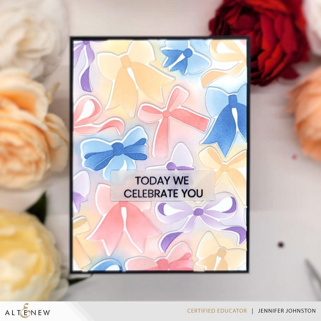 Altenew - Stencils - Elegant Bows-ScrapbookPal