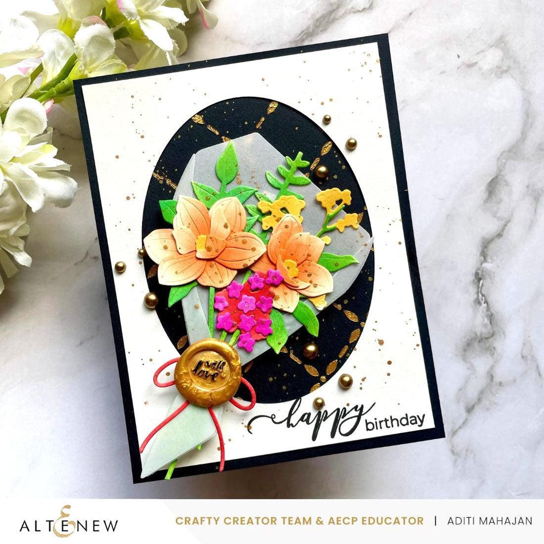 Altenew - Stencils - Lattice Blossoms-ScrapbookPal