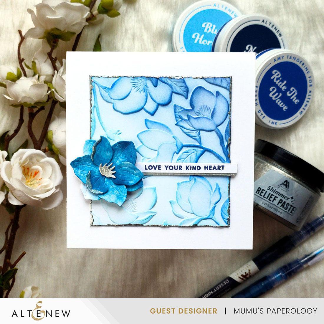 Altenew - 3D Embossing Folder - Magnolia Dreams-ScrapbookPal