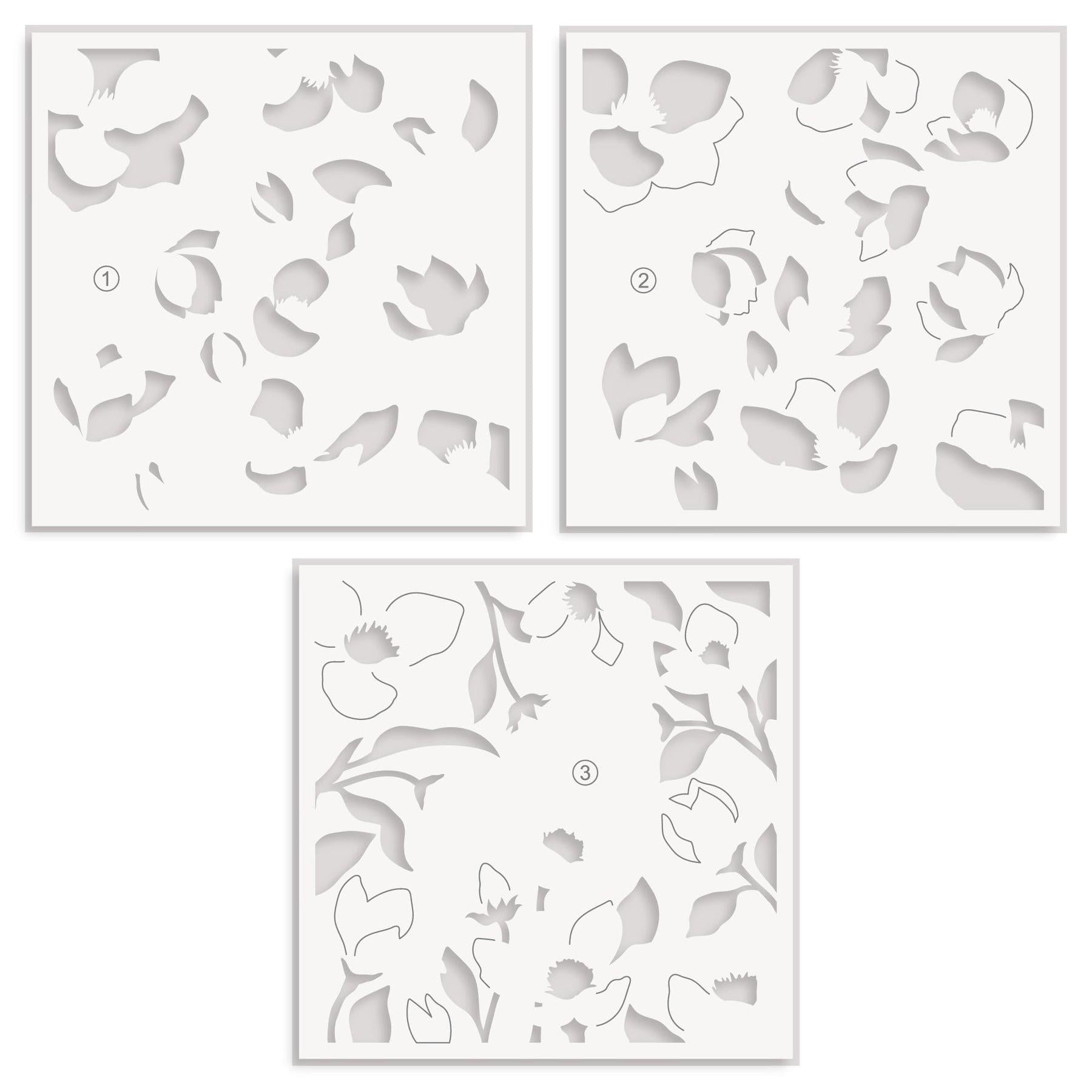 Altenew - Stencils - Magnolia Dreams-ScrapbookPal