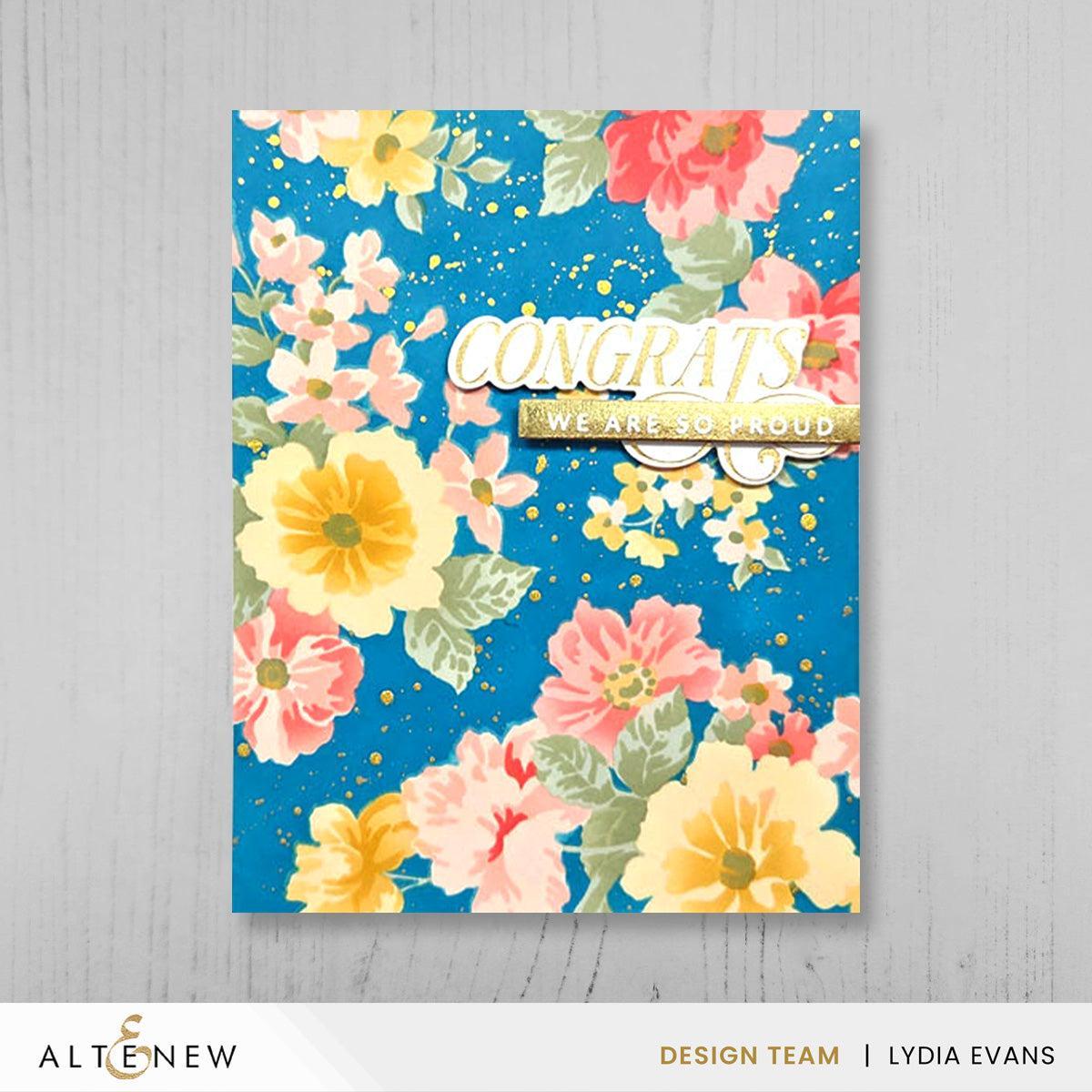 Altenew - Dies - One-Go: Friendship Flowers-ScrapbookPal