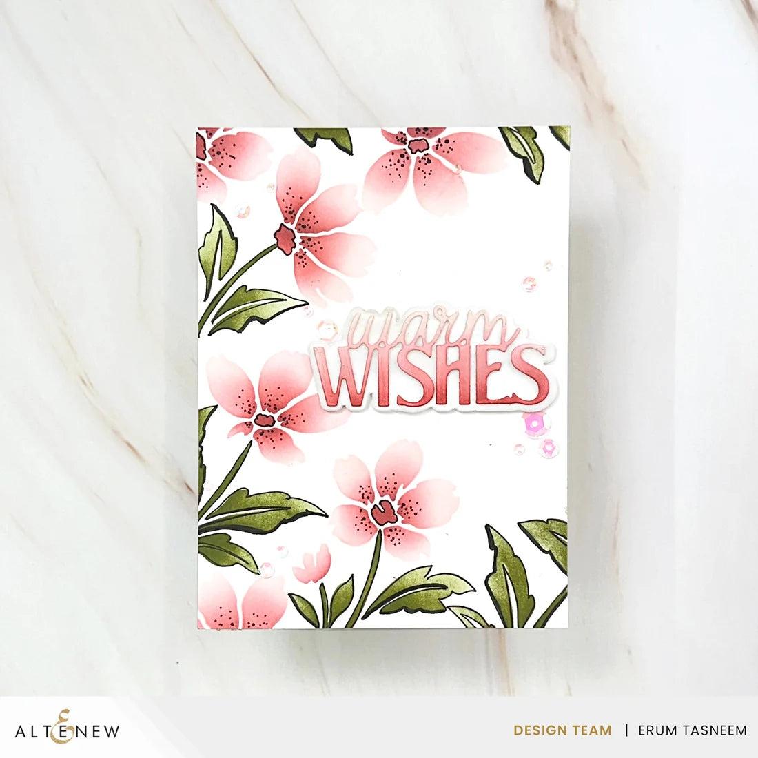 Altenew - Stencils - Painted Petals-ScrapbookPal