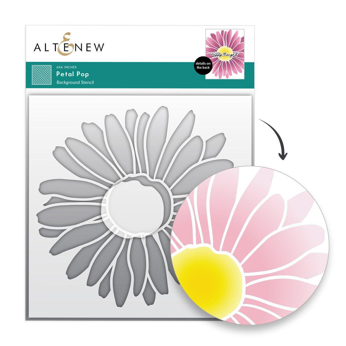 Altenew - Stencils - Petal Pop-ScrapbookPal