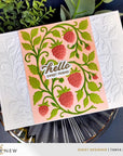 Altenew - 3D Embossing Folder - Raspberry Bliss-ScrapbookPal