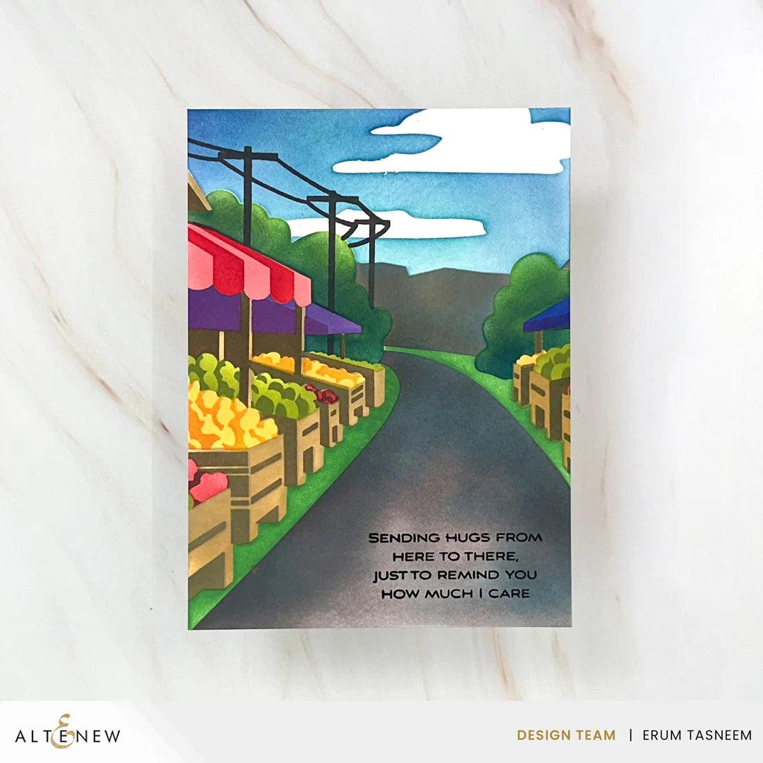 Altenew - Stencils - Rural Farmstand-ScrapbookPal