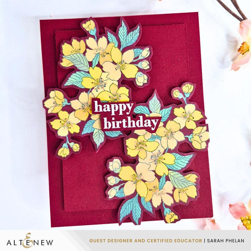 Altenew - Clear Stamps - Sakura Blossoms-ScrapbookPal