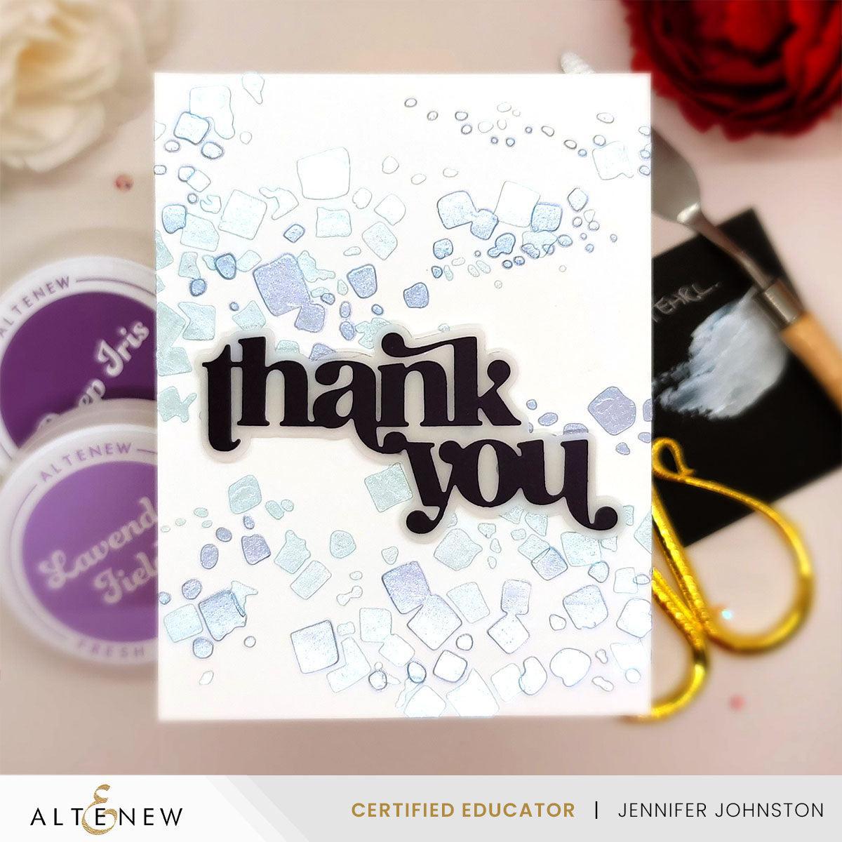 Altenew - Stencils - Scattered Tiles Builder-ScrapbookPal