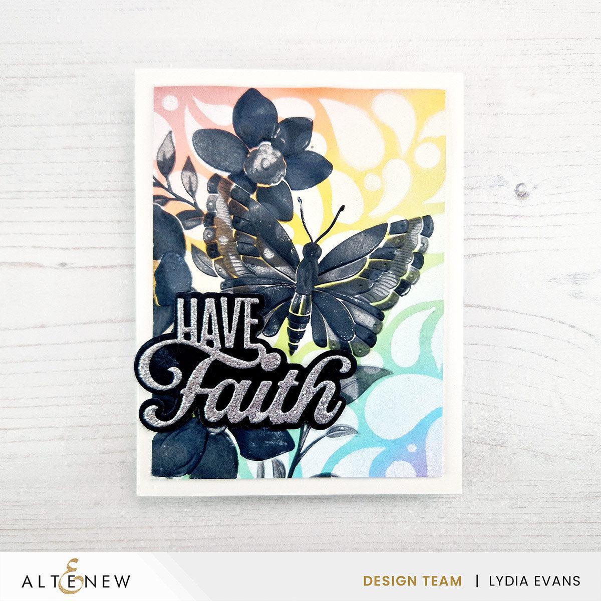 Altenew - Stencils - Serene Garden-ScrapbookPal