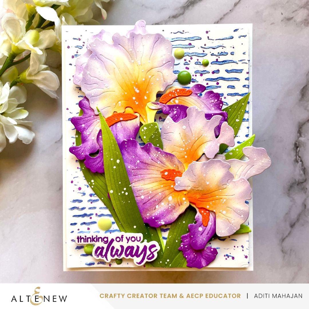 Altenew - Stencils - Squiggly Lines Background-ScrapbookPal