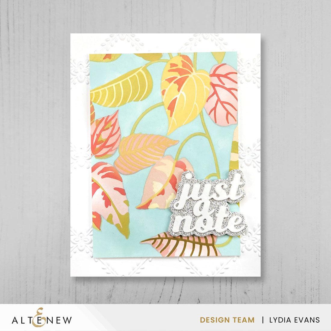 Altenew - Stencils - Stencil Art: Flourishing Vines-ScrapbookPal