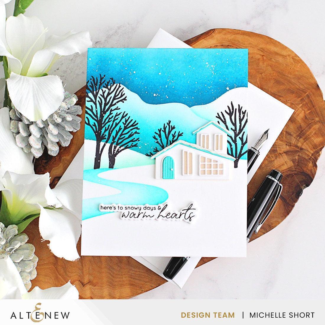 Altenew - Stencils - Stencil Art: Serene Landscapes-ScrapbookPal