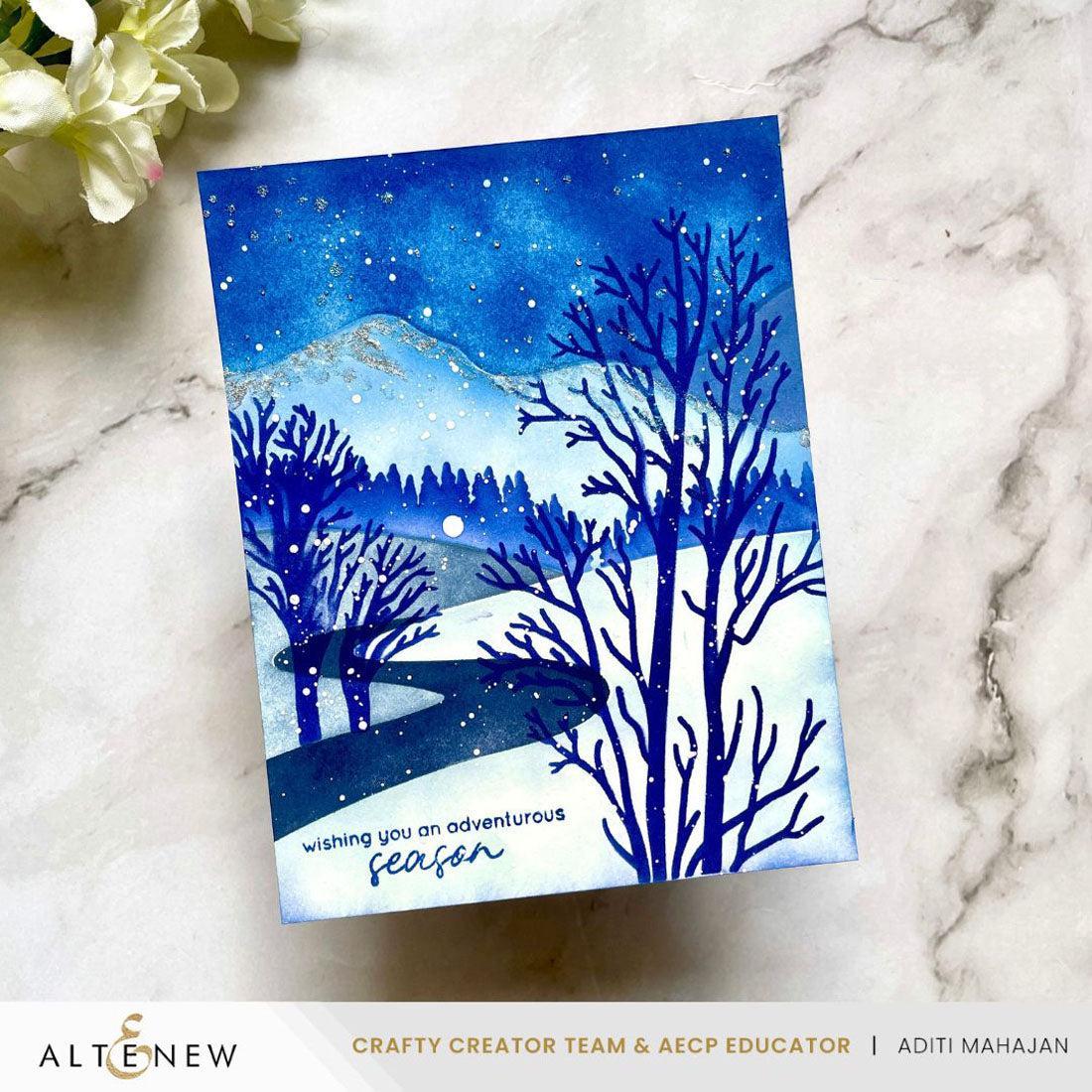Altenew - Stencils - Stencil Art: Serene Landscapes-ScrapbookPal